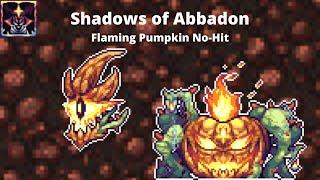 Terraria Shadows of Abbadon Mod: Expert Mode Flaming Pumpkin No-Hit