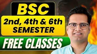 B.Sc 2nd 4th 6th Semester Physics Chemistry Class Update!B.Sc Free Classes & Course Update!Be DKDian