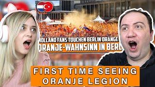 I SHOWED MY WIFE ORANJE LEGION IN BERLIN! DUTCH FANS IN GERMANY | Teacher Paul Reacts Netherlands 