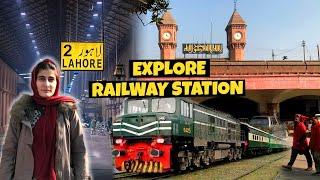 Lahore Junction Railway Station | The Largest & Old Railway Of Pakistan | Saira Butt