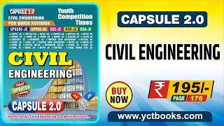 Civil Engineering CAPSULE 2.0 II @yctbooksofficial