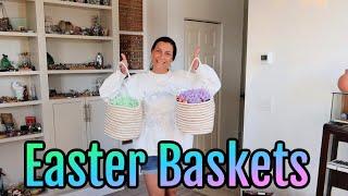 Come EASTER BASKET Shopping/Making the Baskets! What did they get? Emma and Ellie