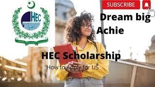 HEC scholarship || US PAK knowledge corridor -series, part 1 How to apply for a USA student visa ||