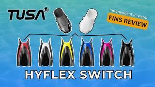 Design your own scuba diving fins! TUSA Hyflex Switch [Fins Review 2024]