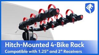 Hitch Mounted 4-Bike Rack Installation | TYGER AUTO