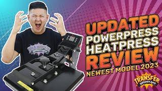 Unboxing the Updated PowerPress Heat Press - NEWEST MODEL 2023