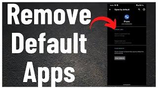 How to Remove Default Apps From an Android Phone - Android Default Apps (2022)