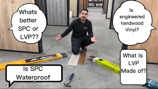 SPC vs LVP #flooring #vinylflooring #homeimprovement