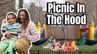 Picnic In The Projects Gone Wrong… #momlife