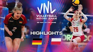  GER vs.  POL - Highlights | Week 2 | Women's VNL 2024