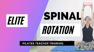 Pilates Tutorial | Pilates Spinal Rotation