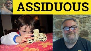  Assiduous - Assiduously Meaning - Assiduousness Examples - Assiduous Definition - GRE Vocabulary