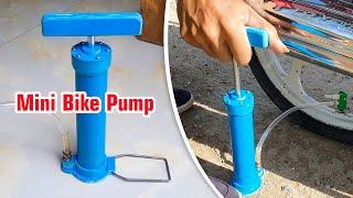 How to make mini bike pump from PVC pipe