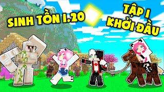 REDHOOD THỬ THÁCH SINH TỒN MINECRAFT 1.20 SIÊU KHÓ TẬP 1*MỀU KHÁM PHÁ HÀNH TRÌNH MỚI CỦA LÀNG PIRATE