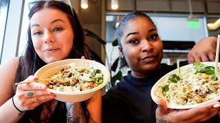 Lexi & Brittany Rate Hollywood's New Cava Restaurant!