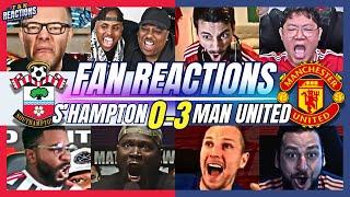 MAN UNITED FANS REACTION TO SOUTHAMPTON 0-3 MAN UNITED | 24/25 PREMIER LEAGUE