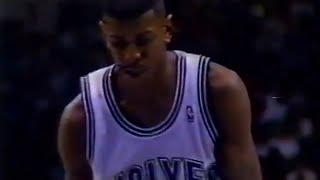 Doug West 17 pts vs Hawks (1992)