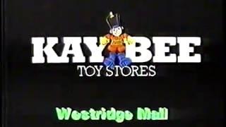 1985 Kay bee Toy Store KB TV Commercial