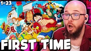 I Finally Reacted to ONE PIECE OPENINGS After 999 Episodes!! (First Time Watching)