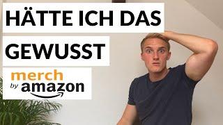 T-Shirt Business starten | 10 Dinge die ich gerne gewusst hätte | Merch by Amazon für Anfänger