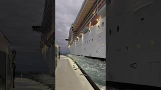 Following MSC Divina out of Miami! #portmiami #mscruises #mscdivina
