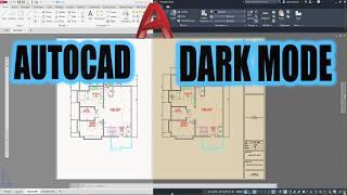 AutoCAD in DARK MODE is a GAME CHANGER! - Custom Dark Mode for Layouts / Paper Space