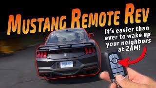 2024 Ford Mustang Remote Rev | Here's How It Works In The New Dark Horse