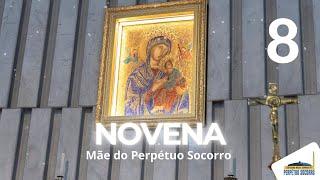 08h | Novena do Perpétuo Socorro | AO VIVO | 8ª Dia -  Pe. Parron - 14/08/2024