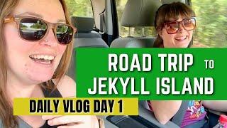 Road Trip to Jekyll Island: Daily Vlog Day 1