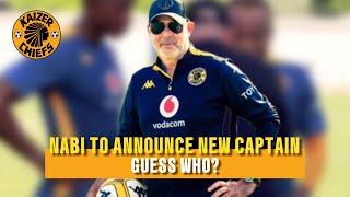 MAJOR DECISION ️Kaizer Chiefs | Nabi to Confirm the Appointment of His New Captain - Guess Who?