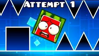 GEOMETRY DASH... But ONLY ONE LIFE