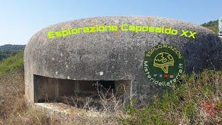 Urbex Italia:Esplorazione Caposaldo XX Alghero (SS) in Sardegna,casematte e postazioni WW2