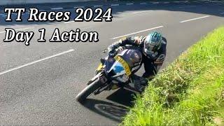 Isle of Man TT 2024 - Spectacular Day 1 Action