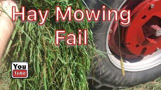 Hay Mowing Fail