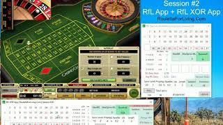 RfL XOR App & RfL App full version| CasinoClub Session #2 | online roulette systems