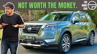 This SUV is WAY TOO EXPENSIVE! 2023 Nissan Pathfinder car review: 7 seater or 8 seater, V6, AWD