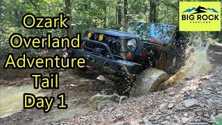 In To Deep On The Ozark Overland Adventure Trail Day 1