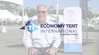 IFAI Tent Expo 2022 | Party on the Pad Invite | Economy Tent