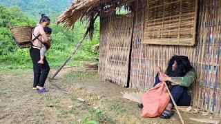 Full video: 35 days, harvesting vegetables and fruits to sell.Homeless people come to beg for food