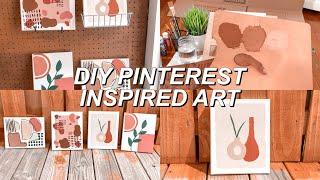 DIY PINTEREST WALL ART | Pinterest wall art | boho wall art diy | boho decorating ideas