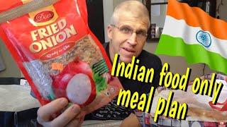 3 meal plan for overnight backpacking using only food from an Indian Market