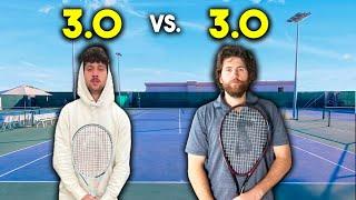 3.0 vs. 3.0 Beginner Tennis Match | Sunday Set #12