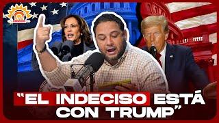 MANUEL CRUZ: EL QUE SE DECLARA INDECISO AL DÍA DE HOY ESTÁ CON TRUMP