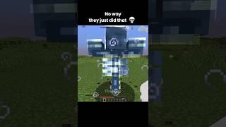 Minecraft Golem Moment