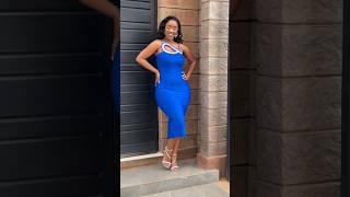 Stunning blue Bodycon Dress to slay any event | Latest Trendy fashion Styles #model #ootd #usa