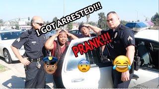 "I GOT ARRESTED!!" PRANK ON MY MOM!! I ALMOST GOT TAZED!!