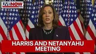 Watch: Kamala Harris FULL REMARKS on Netanyahu meeting | LiveNOW from FOX