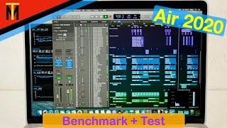 MacBook Air 2020 Logic Pro X Benchmark + Demo Test