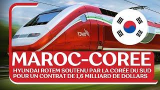 Mégaprojet Ferroviaire au Maroc : Hyundai Rotem Remporte un Contrat de 1,6 Milliard de Dirhams