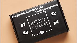 Boxycharm April base box confirmed spoilers #boxycharm #boxycharmsneakpeek #boxy #boxycharmbasebox